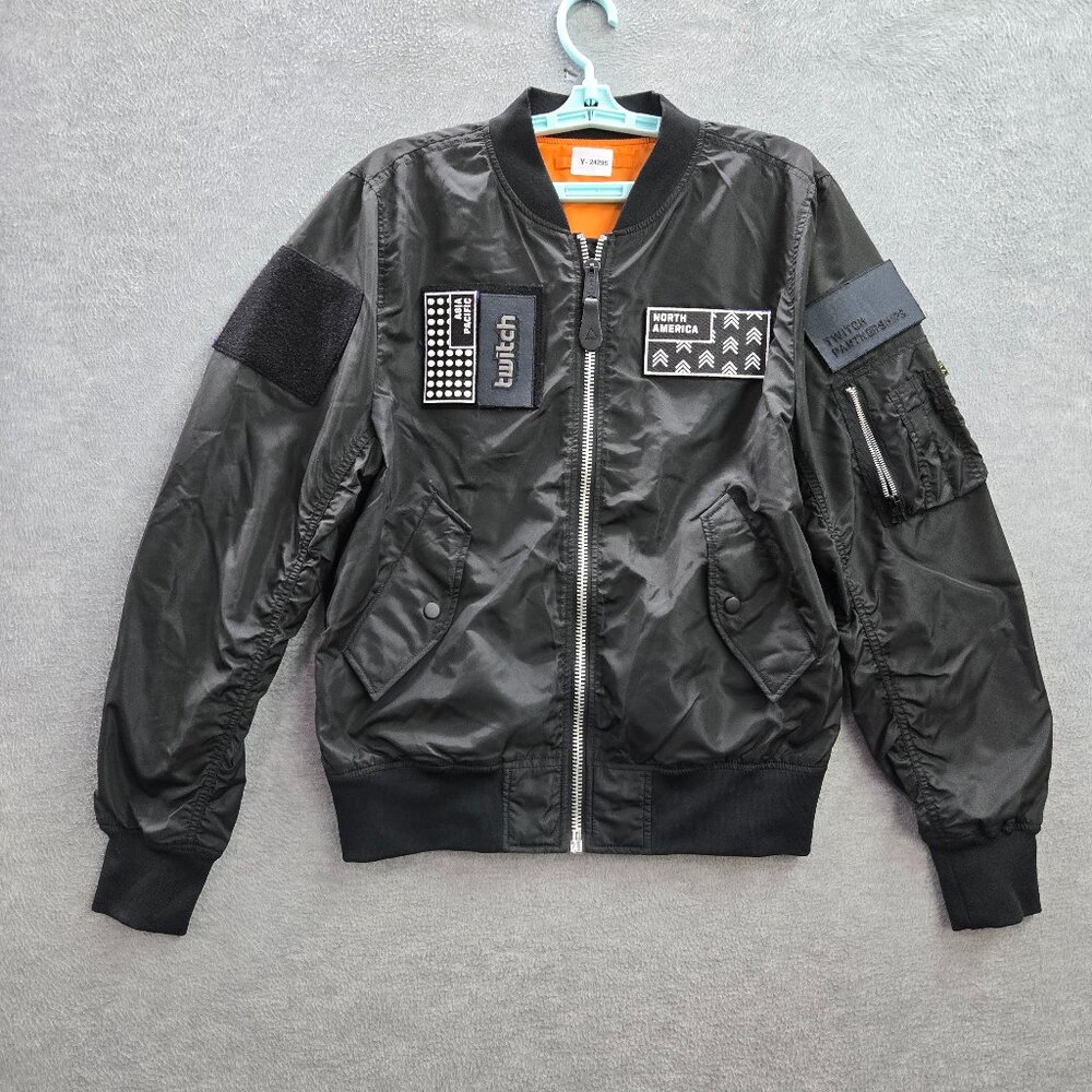 VINTAGE Alpha Industries Men Jacket M Flight Flyer MA1‎ Intermediate Twitch